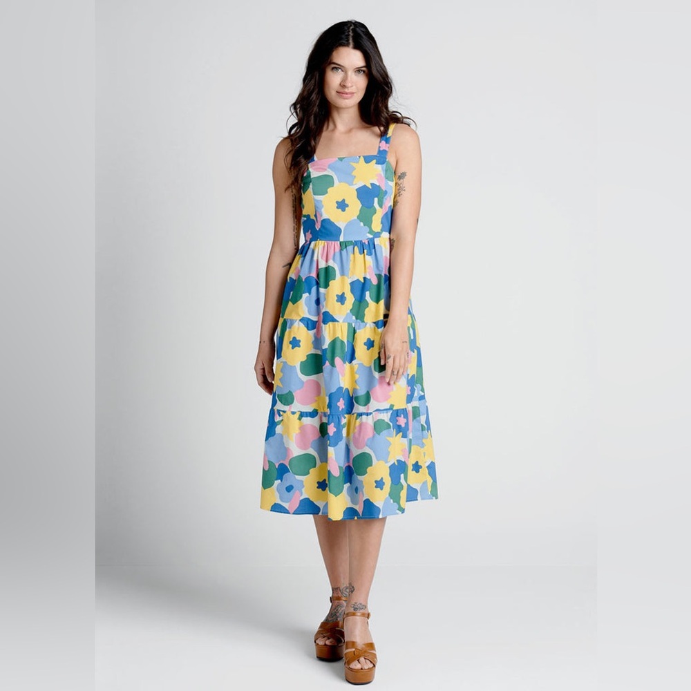 Princess Highway Luna Midi Sundress, size 4